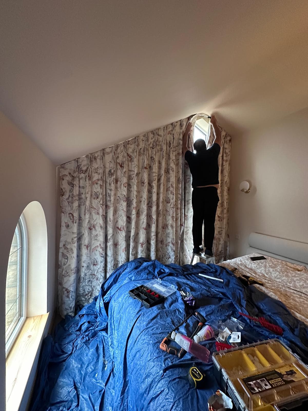 French Doors curtain inspiration