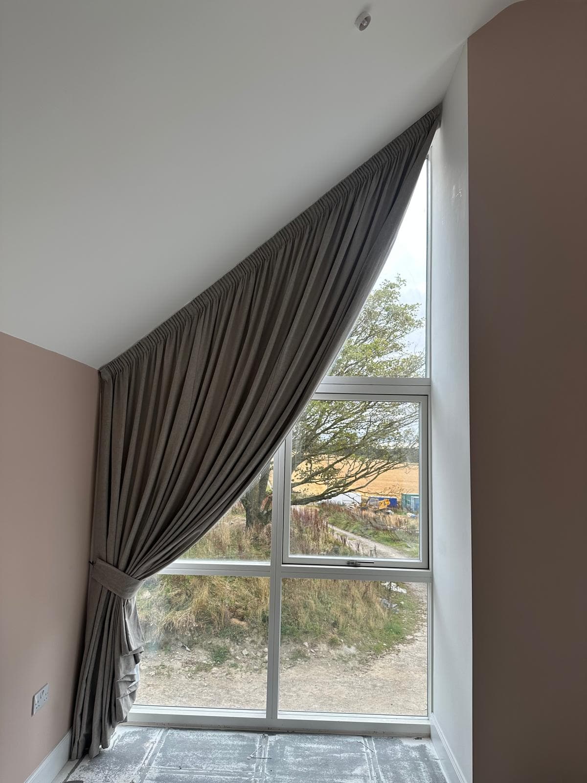 Dormer Window curtain inspiration